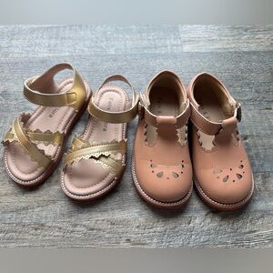 Set of two - toddler girls size 7 shoes